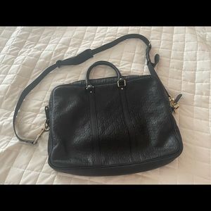 Gucci Monogram Leather Briefcase/Computer Bag
